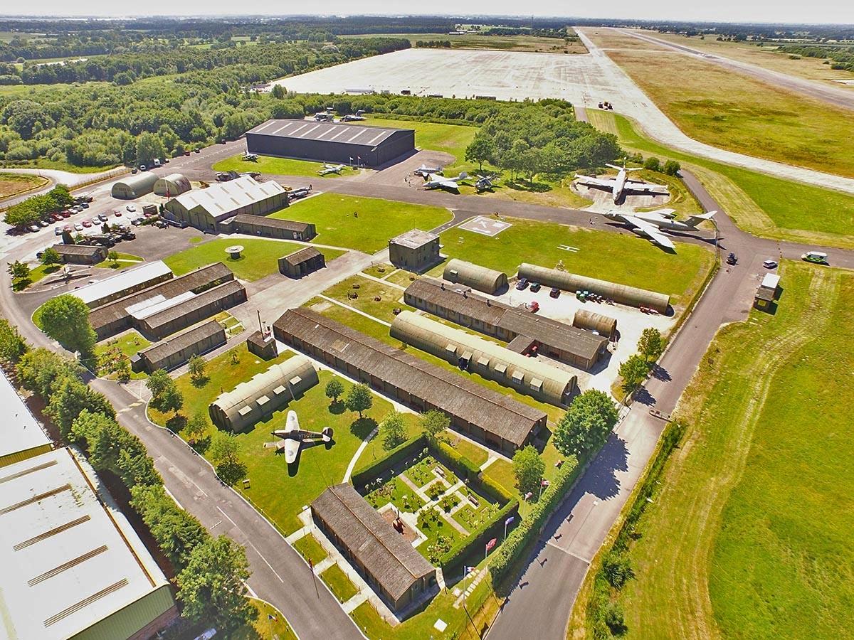 Yorkshire-Air-Museumaerial-view